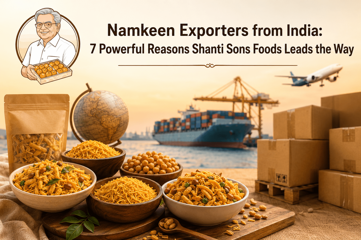 Namkeen Exporters from India
