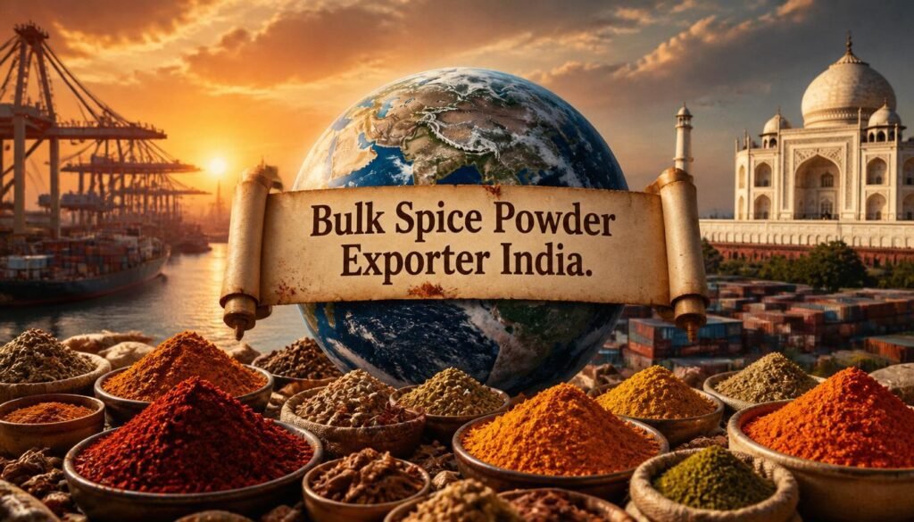 bulk spice powder exporter