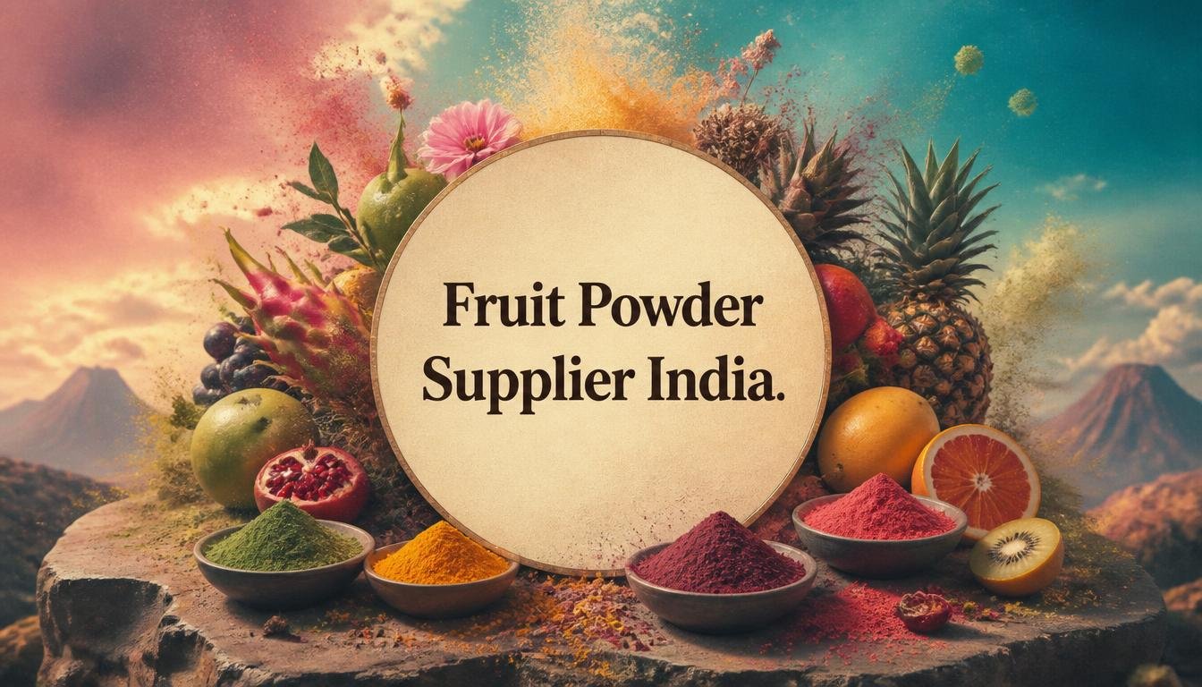 fruit powder supplier India