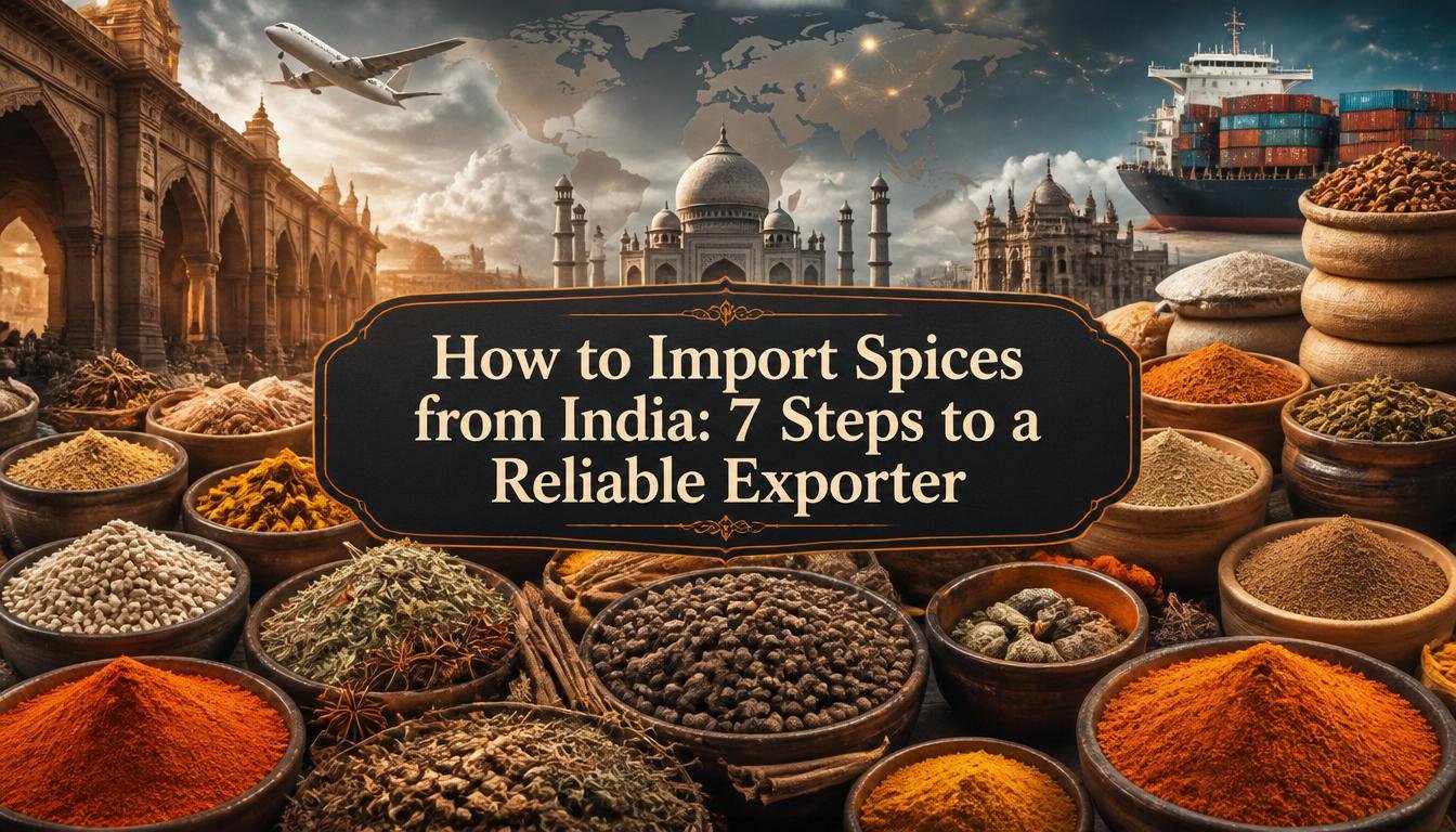 import spices from India