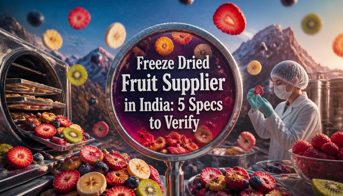 freeze dried fruit supplier