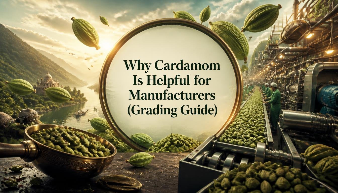 why cardamom is helpful for manufacturers