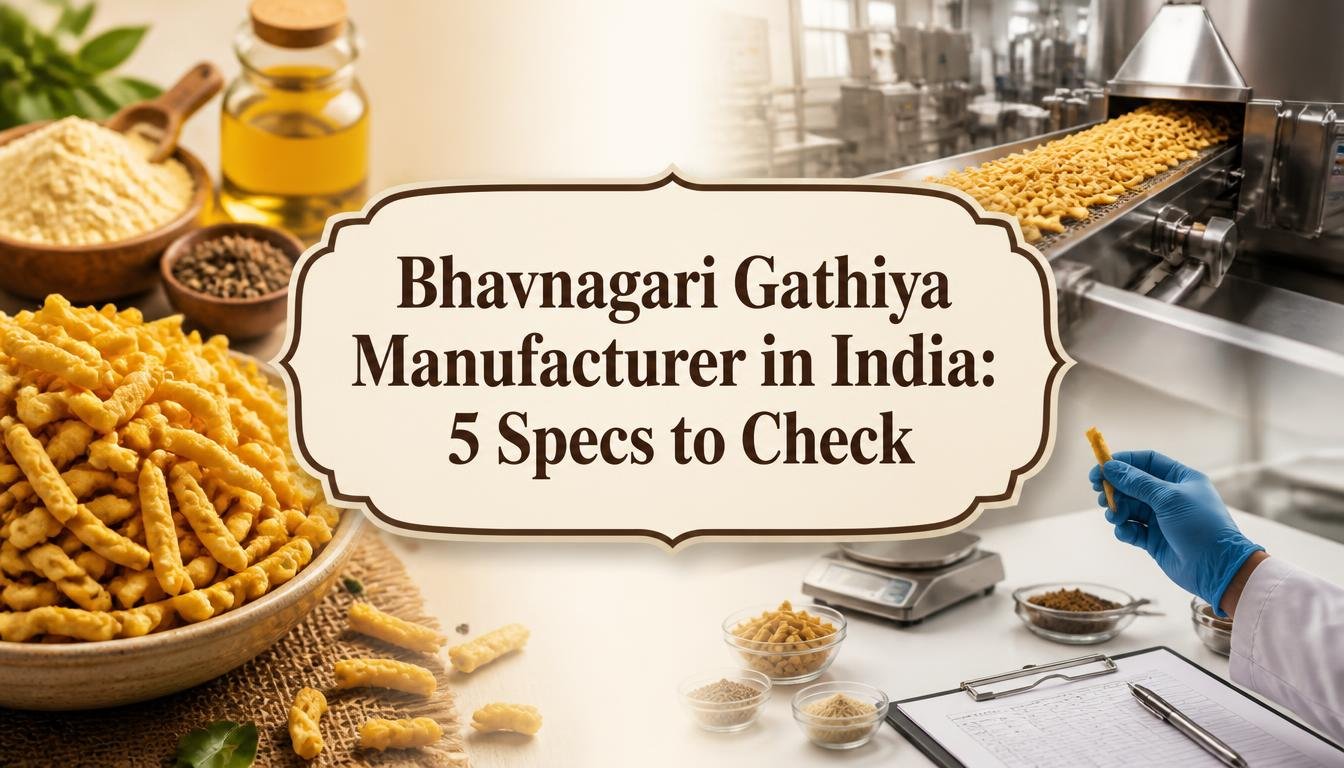 Bhavnagari Gathiya manufacturer in India