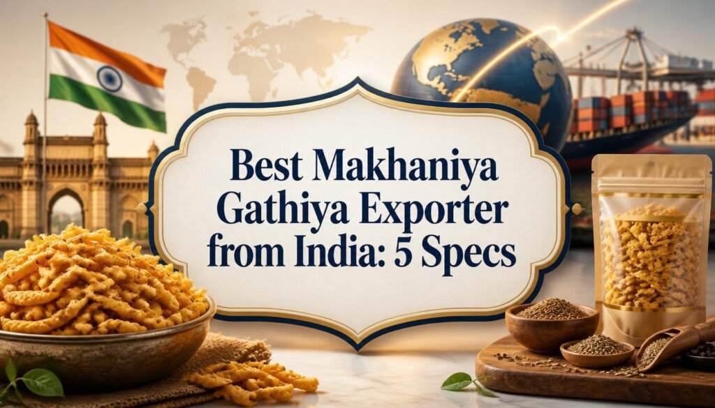 Makhaniya Gathiya exporter from India